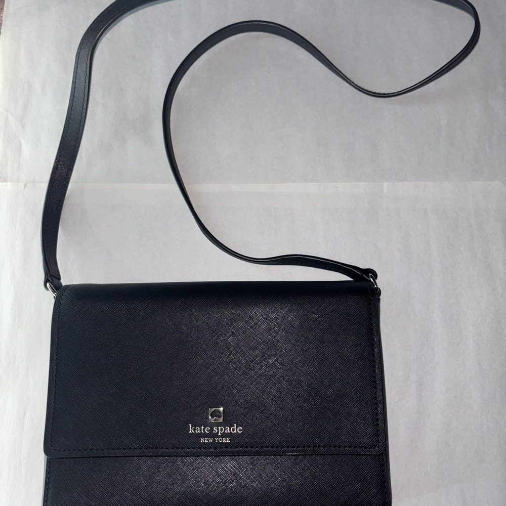 Kate Spade Elegant Black Crossbody Bag NWOT